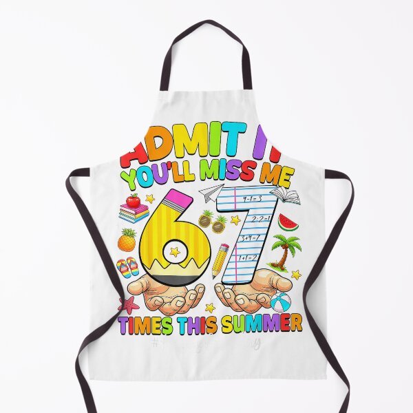 Item preview, Admit It You'll Miss Me 6 7 Times Last Day of School Teacher T-Shirt designed and sold by gidget-gadget.