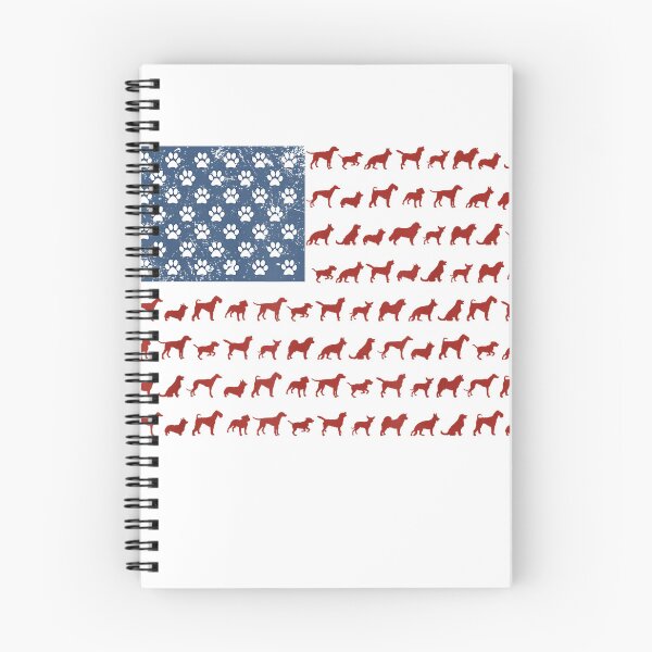 Item preview, American Flag Dogs and Paws 4th of July Shirt T-Shirt designed and sold by gidget-gadget.