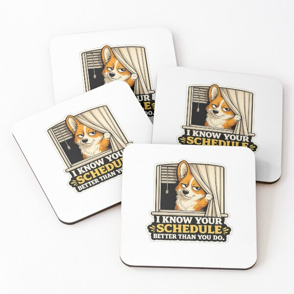 Item preview, Nosy Corgi Funny Neighbor Watching Window Dog Gift Sticker designed and sold by Gentlestate.