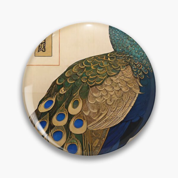 Item preview, Dreamy peacock caligraphy designed and sold by williamckingc.