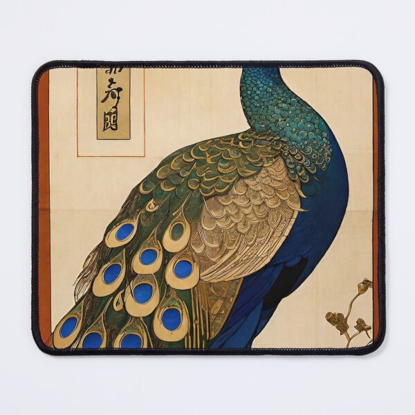 Item preview, Dreamy peacock caligraphy designed and sold by williamckingc.