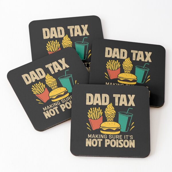 Item preview, Dad Tax Fast Food Taste Tester Funny Father Classic T-Shirt designed and sold by LillyCustomTees.