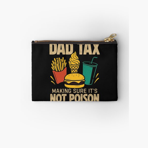 Item preview, Dad Tax Fast Food Taste Tester Funny Father Classic T-Shirt designed and sold by LillyCustomTees.