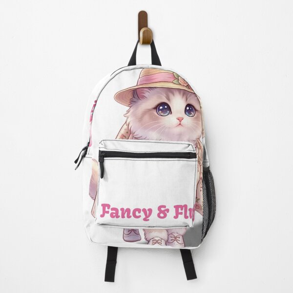 Item preview, Fancy & Fluffy Cat - Cute Floral Kitten designed and sold by OneCklick.