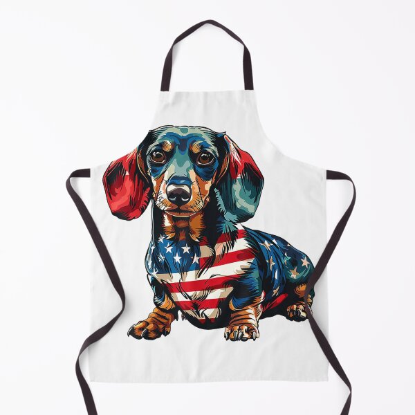 Item preview, Dachshund Dog 4th of July American Flag Gifts for Men Women T-Shirt designed and sold by gidget-gadget.