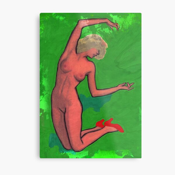 nude woman Metal Print