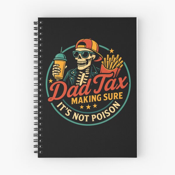 Item preview, Dad Tax Skeleton Fast Food Poison Tester Classic T-Shirt designed and sold by Animalfacts002.