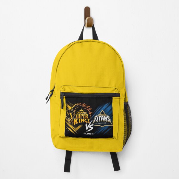 Item preview, Chennai Super Kings vs Gujarat Titans – Match Day Battle Tee designed and sold by Crick-Art.