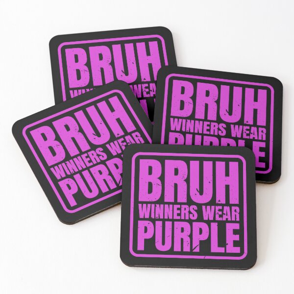 Item preview, Bruh Winners Wear Purple designed and sold by Dondonmart.