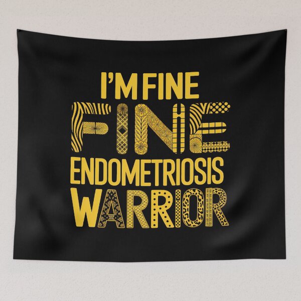 Item preview, Endometriosis Cancer Awareness Faith Hope Love  designed and sold by SapfireStuArt.