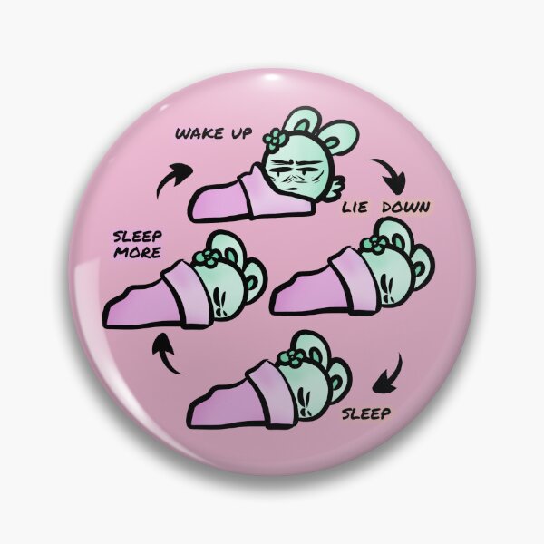 Item preview, Get up, lie down, sleep, sleep more - Claninchen bunny designed and sold by Claninchen.
