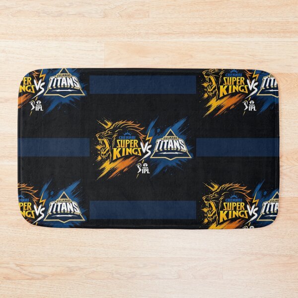 Item preview, Chennai Super Kings vs Gujarat Titans – IPL art designed and sold by Crick-Art.