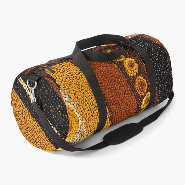 Item preview, Aboriginal Inspired Dot Art - With Fossils Circles Waves designed and sold by GrinGalore.