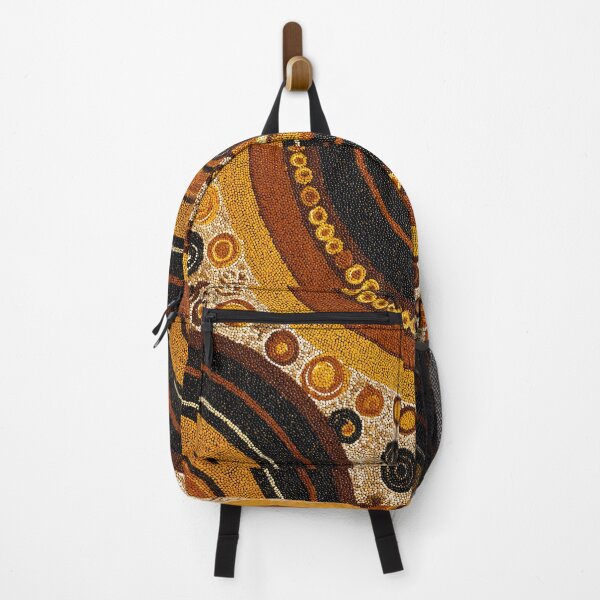 Item preview, Aboriginal Inspired Dot Art - With Fossils Circles Waves designed and sold by GrinGalore.