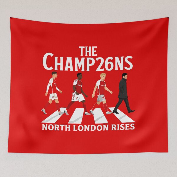 Item preview, Arsenal Final 2026, Budapest Champions League, North London Football, Arsenal Premier League Champions, Gunners, Mikel Arteta, Arsenal Champions League Final 2026 designed and sold by linia-by-cinta.