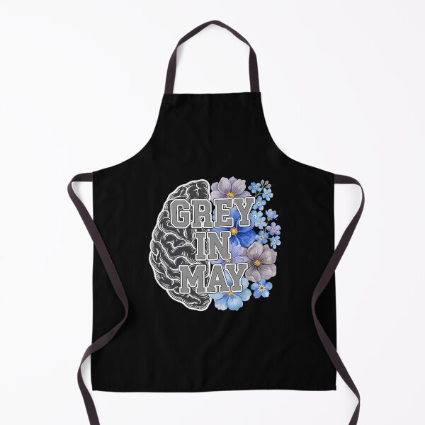 Item preview, Grey in May Brain Tumor Awareness Grey Ribbon Brain Cancer Survivor designed and sold by SapfireStuArt.