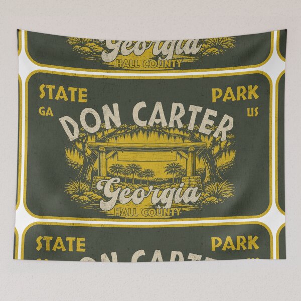 Item preview, Don Carter State Park, Hall County, Georgia, badge design designed and sold by Wanderful-roads.