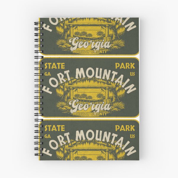 Item preview, Fort Mountain State Park, Murray County, Georgia, badge design designed and sold by Wanderful-roads.