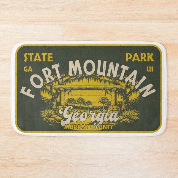Item preview, Fort Mountain State Park, Murray County, Georgia, badge design designed and sold by Wanderful-roads.