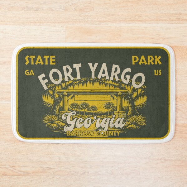 Item preview, Fort Yargo State Park, Barrow County, Georgia, badge design designed and sold by Wanderful-roads.