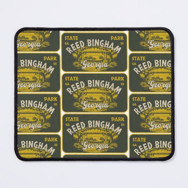Item preview, Reed Bingham State Park, Colquitt County, Georgia, badge design designed and sold by Wanderful-roads.
