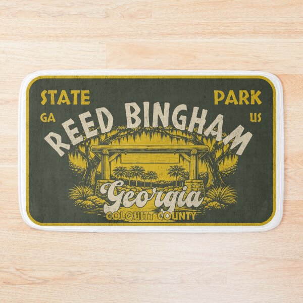 Item preview, Reed Bingham State Park, Colquitt County, Georgia, badge design designed and sold by Wanderful-roads.