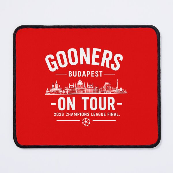 Item preview, Arsenal Final 2026, Budapest Champions League, North London Football, Arsenal Premier League Champions, Gunners, Mikel Arteta, Arsenal Champions League Final 2026 designed and sold by linia-by-cinta.