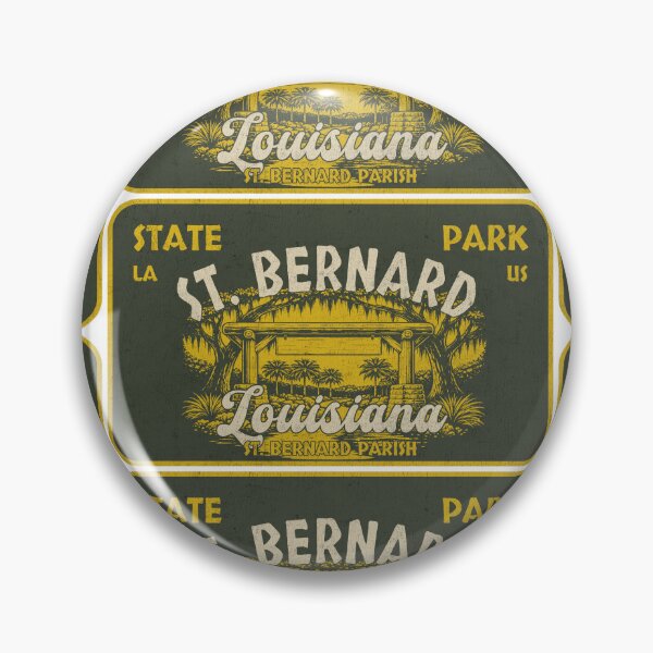 Item preview, St. Bernard State Park, St. Bernard Parish, Louisiana, badge design designed and sold by Wanderful-roads.