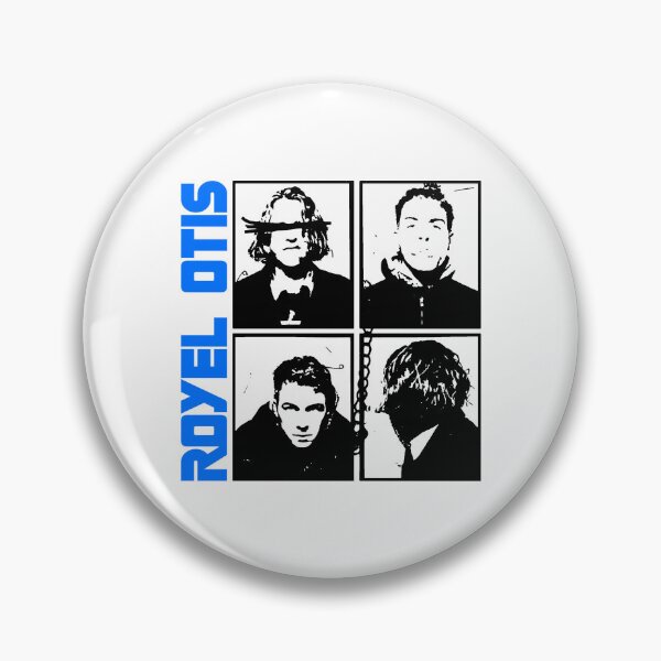 Item preview, Blue Typography With Face Member Black Silhouette designed and sold by billiasbros.