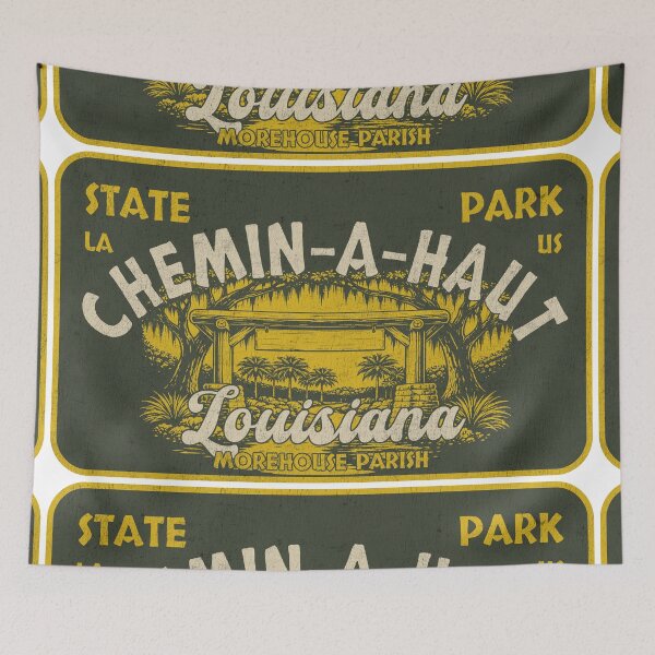 Item preview, Chemin-A-Haut State Park, Morehouse Parish, Louisiana, badge design designed and sold by Wanderful-roads.
