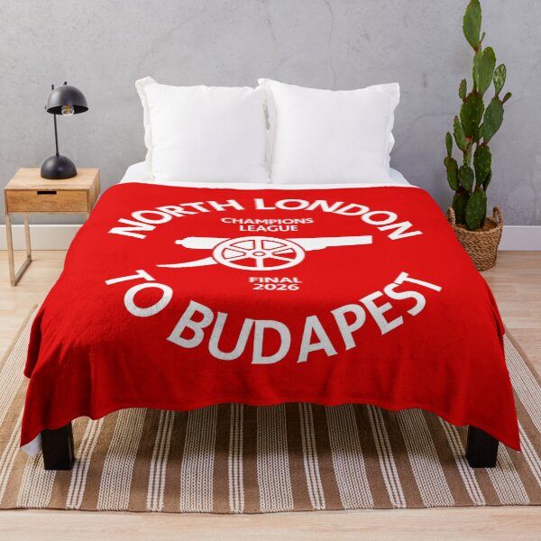 Item preview, Arsenal - Arsenal Final 2026, Budapest Champions League, North London Football, Arsenal Premier League Champions, Gunners, Mikel Arteta, Arsenal Champions League Final 2026 designed and sold by linia-by-cinta.