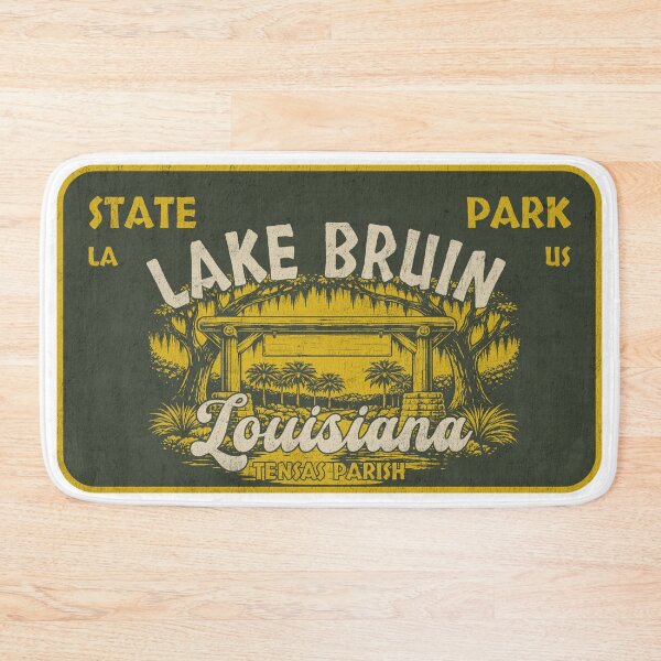 Item preview, Lake Bruin State Park, Tensas Parish, Louisiana, badge design designed and sold by Wanderful-roads.