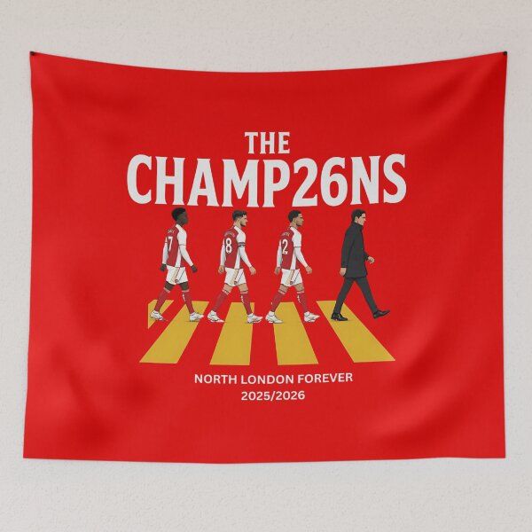 Item preview, Arsenal - Arsenal Final 2026, Budapest Champions League, North London Football, Arsenal Premier League Champions, Gunners, Mikel Arteta, Arsenal Champions League Final 2026 designed and sold by linia-by-cinta.