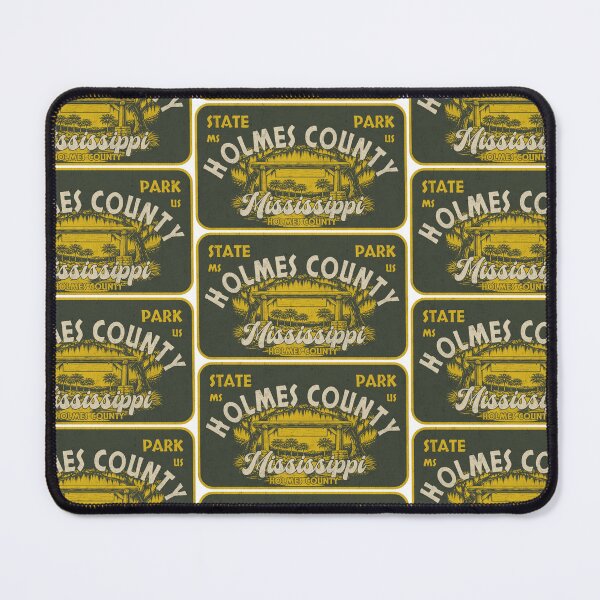 Item preview, Holmes County State Park, Holmes County, Mississippi, badge design designed and sold by Wanderful-roads.