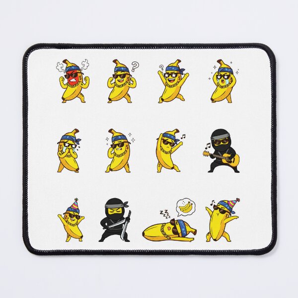 Item preview, Cool Banana Tattoo Emoji Sticker Pack designed and sold by RamyGallery.