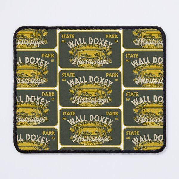 Item preview, Wall Doxey State Park, Marshall County, Mississippi, badge design designed and sold by Wanderful-roads.