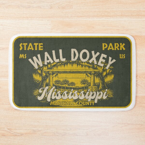 Item preview, Wall Doxey State Park, Marshall County, Mississippi, badge design designed and sold by Wanderful-roads.