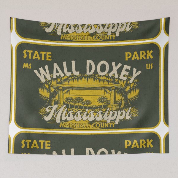 Item preview, Wall Doxey State Park, Marshall County, Mississippi, badge design designed and sold by Wanderful-roads.