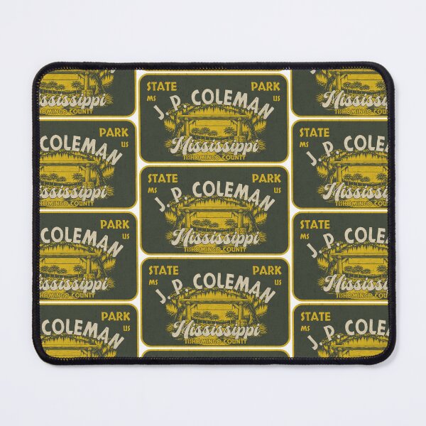 Item preview, J. P. Coleman State Park, Tishomingo County, Mississippi, badge design designed and sold by Wanderful-roads.