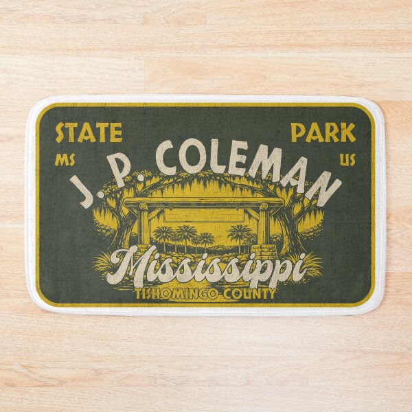 Item preview, J. P. Coleman State Park, Tishomingo County, Mississippi, badge design designed and sold by Wanderful-roads.