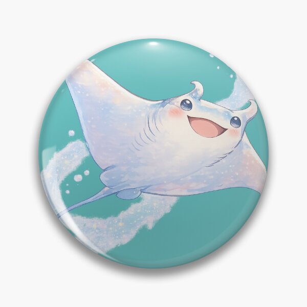 Item preview, happy manta pocket designed and sold by Looplk.
