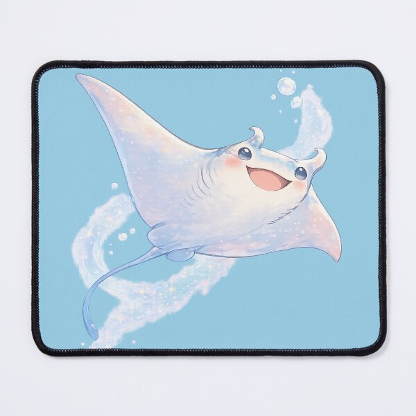 Item preview, happy manta pocket designed and sold by Looplk.