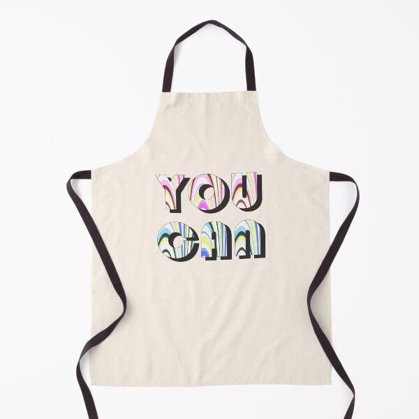 Item preview, You Can - Bold Minimalist Motivational Typographic Art designed and sold by K Design Store.