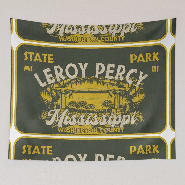 Item preview, Leroy Percy State Park, Washington County, Mississippi, badge design designed and sold by Wanderful-roads.