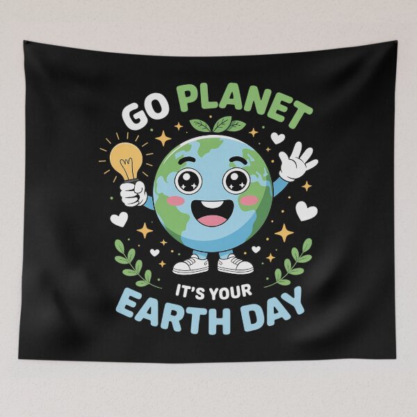 Item preview, Go Planet Its Your Earth Day 2026 Teacher  designed and sold by SapfireStuArt.