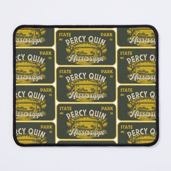 Item preview, Percy Quin State Park, Pike County, Mississippi, badge design designed and sold by Wanderful-roads.