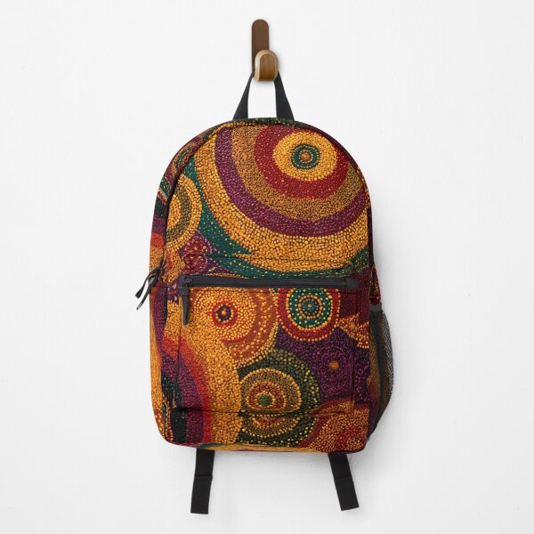 Item preview, Aboriginal Inspired Dot Art - Many Native Circles designed and sold by GrinGalore.