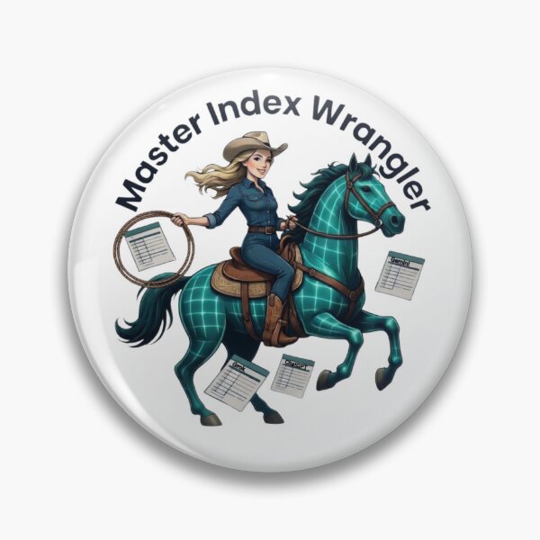 Item preview, Master Index Wrangler designed and sold by BeHappyGoLucky.