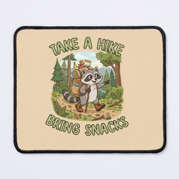 Item preview, Take a Hike Bring Snacks Funny Hiking /Cute Outdoor Meme  designed and sold by Abibless1998.