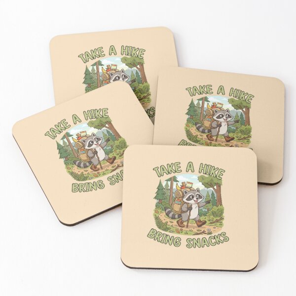 Item preview, Take a Hike Bring Snacks Funny Hiking /Cute Outdoor Meme  designed and sold by Abibless1998.